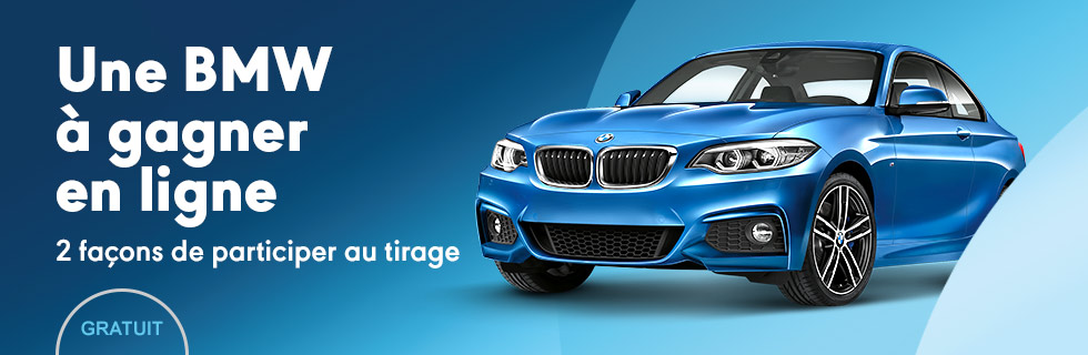 Une BMW à gagner, lotoquebec.com