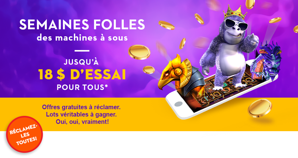 Semaines folles des machines à sous, lotoquebec.com