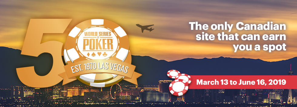 The only online qualifiers for the 2019 WSOP