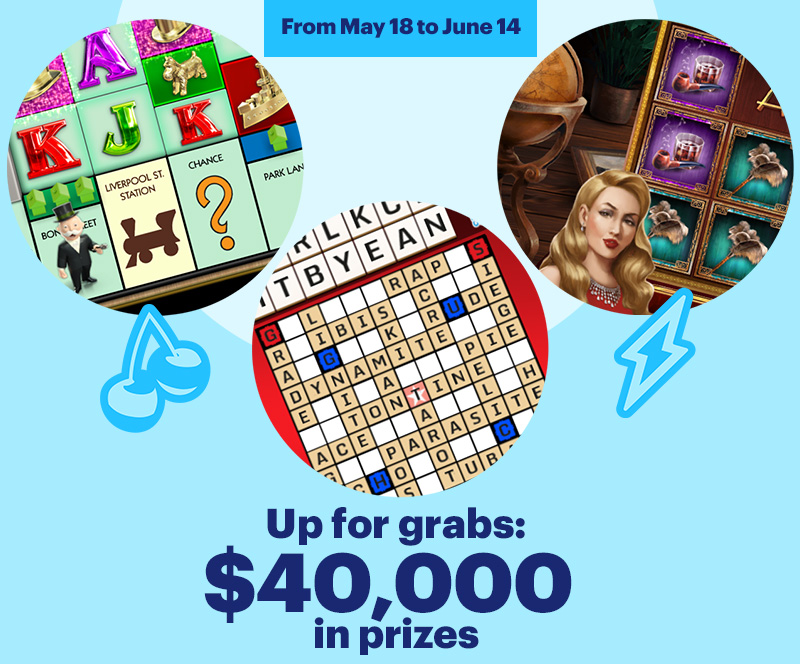 Up for grabs: $40,000 in prizes - From May 18 to June 14