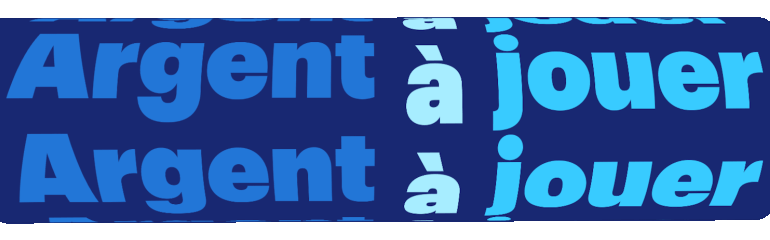 Argent à jouer