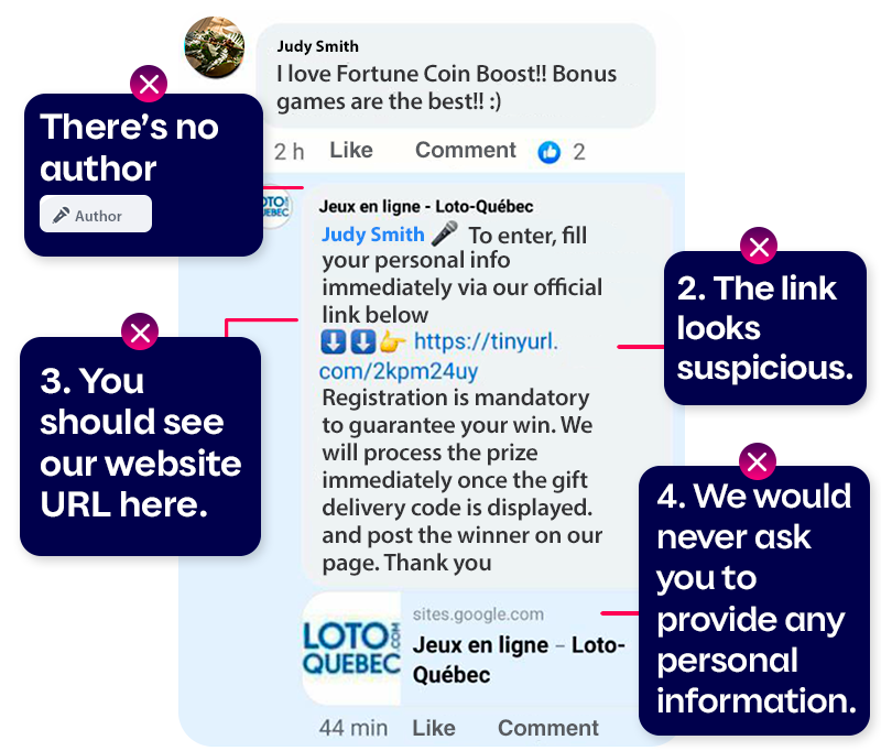 Loto-Québec cybersecurity, lotoquebec.com