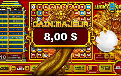Lucky 8 Keno