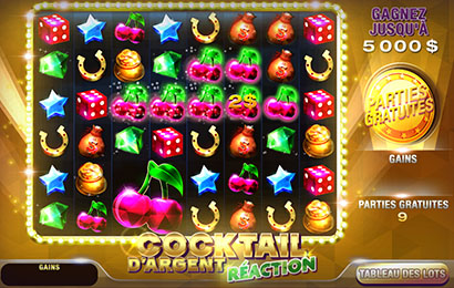 Cocktail d’argent réaction