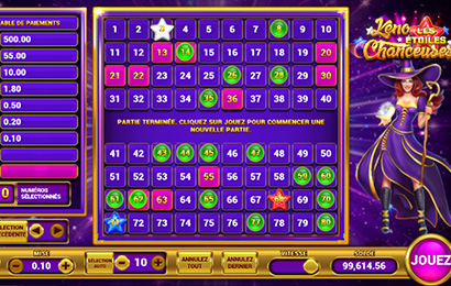 Lucky Stars Keno