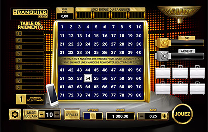 Deal Or No Deal Jackpot Keno