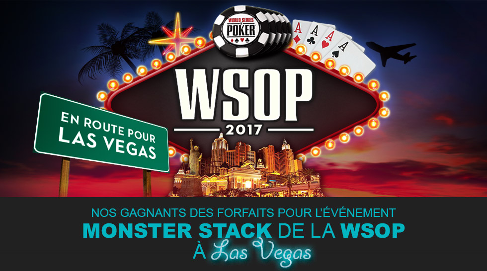 Gagnants WSOP 2017, poker en ligne, Québec