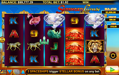 Stellar Jackpots With Serengeti Lions Slot Machine Stellar Jackpots With Serengeti Lions Slot Machine